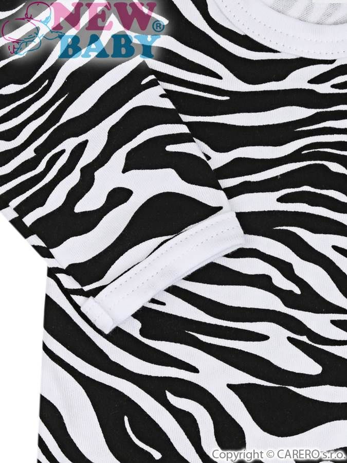 Kojenecké body s dlouhým rukávem celopotištěné New Baby Zebra&nbsp;-&nbsp;80 (9-12m) - obrázek 2