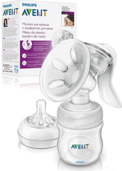 Avent Natural Odsávačka mateřského mléka se zásobníkem 125 ml - obrázek 1