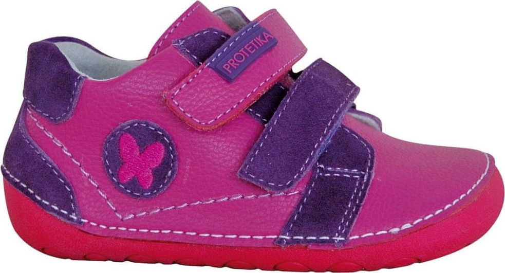 Protetika dívčí barefoot boty Valery 19 růžová - obrázek 1