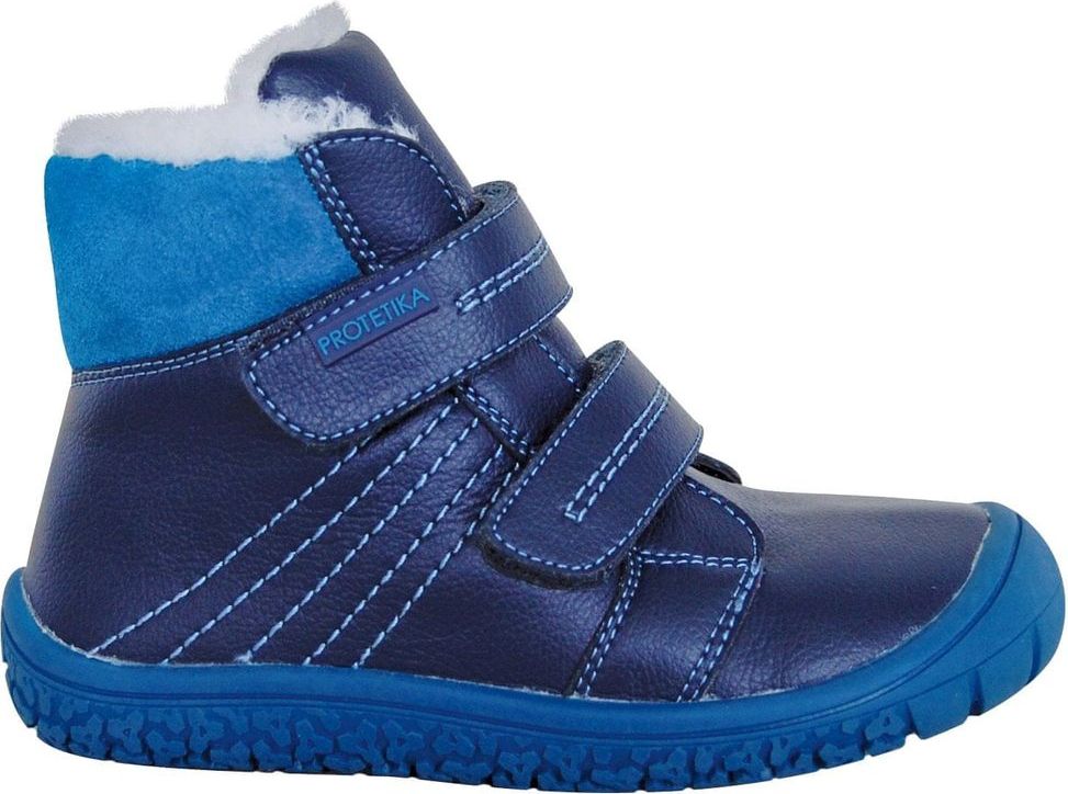 Protetika chlapecké zimní barefoot boty Artik 29 modrá - obrázek 1