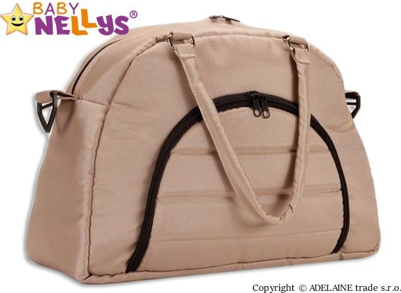 Baby Nellys Taška ADELA LUX béžová - obrázek 1