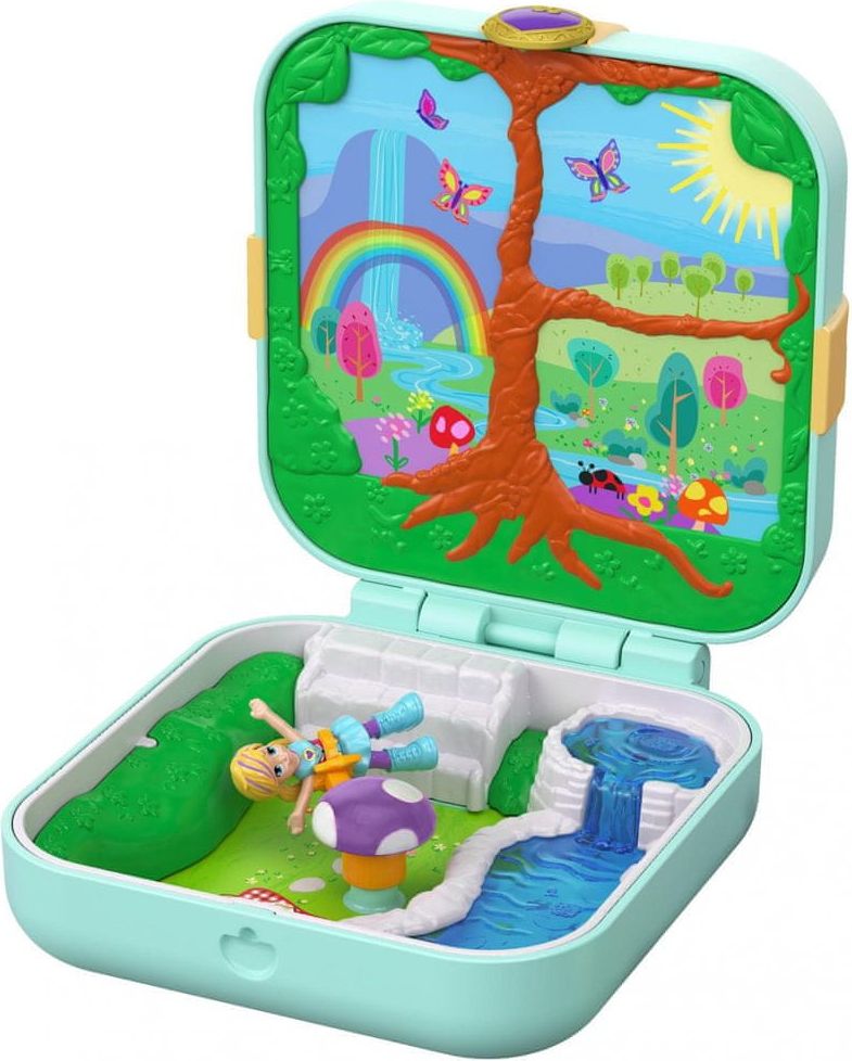 Mattel Polly Pocket pidi svět v krabičce Flutterrific Forest - obrázek 1