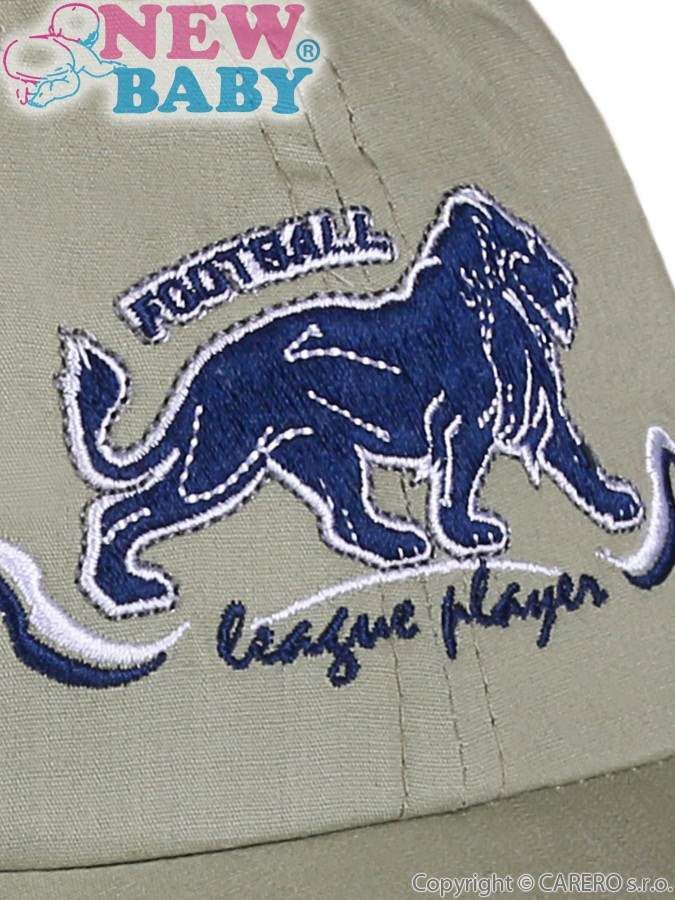 Letní dětská kšiltovka New Baby Football zelená&nbsp;-&nbsp;110 (4-5r) - obrázek 2