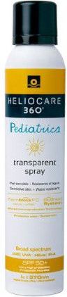 Heliocare® Transparentní sprej na opalování pro děti 360° SPF 50+ (Pediatrics Transparent Spray) 200 ml - obrázek 1