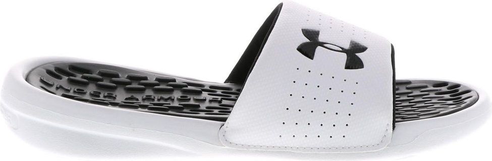 Under Armour dětské pantofle Playmaker Fix SL 32 bílá - obrázek 1