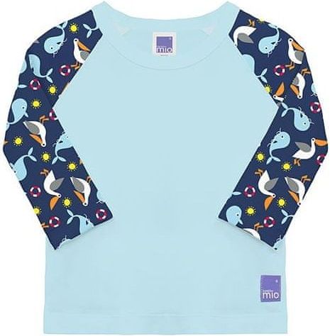 Bambinomio chlapecké plavecké tričko UV 50+ S (0-6 měsíců) modrá - obrázek 1