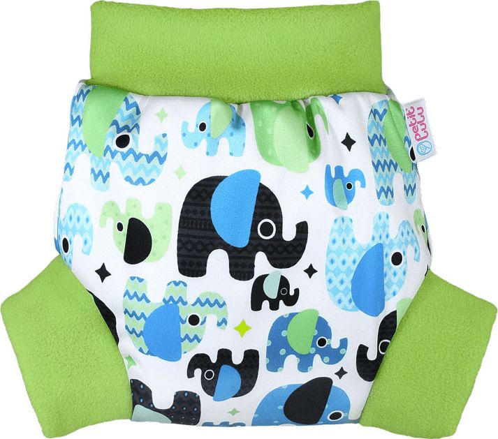 Petit Lulu pull-up svrchní kalhotky Sloníci M - obrázek 1