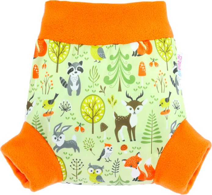 Petit Lulu pull-up svrchní kalhotky Lesní zvířátka XL - obrázek 1