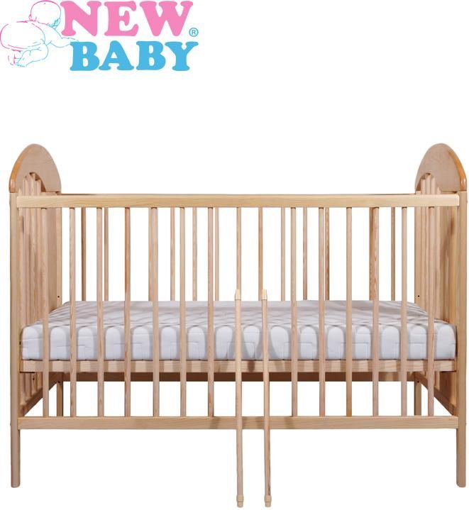 Dětská postýlka New Baby Adam - přírodní - obrázek 2