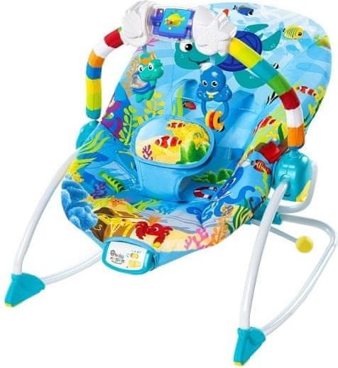 Baby Einstein Houpátko vibrující s melodií Ocean Adventure, 0m+, do 18 kg - obrázek 1