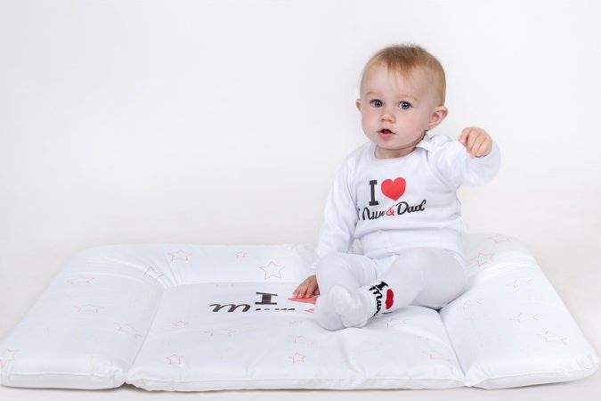 Body s potiskem New Baby I Love Mum and Dad&nbsp;-&nbsp;68 (4-6m) - obrázek 3