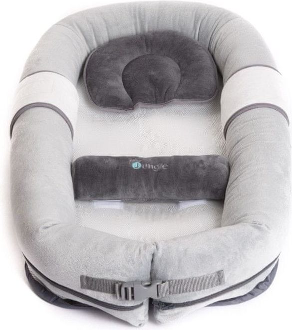 Bo Jungle hnízdečko B-BabyNest Grey - obrázek 1