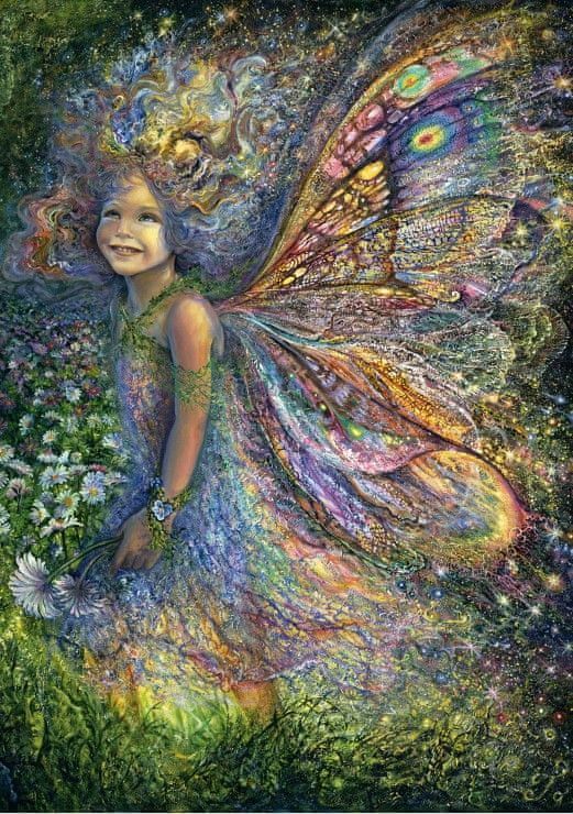 Grafika Puzzle 1500 dílků Josephine Wall - The Wood Fairy - obrázek 1