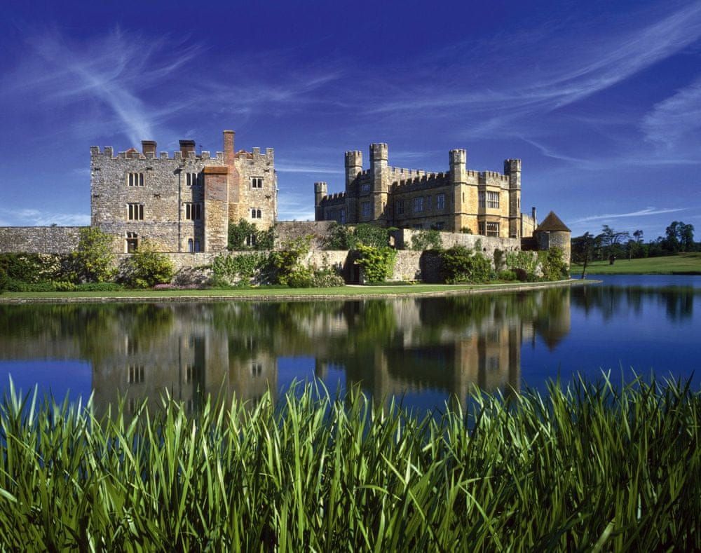 Schmidt Puzzle 1000 dílků Leeds Castle, Kent, England - obrázek 1