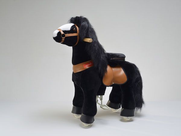 PONNIE Jezdící kůň Black Horse - obrázek 1