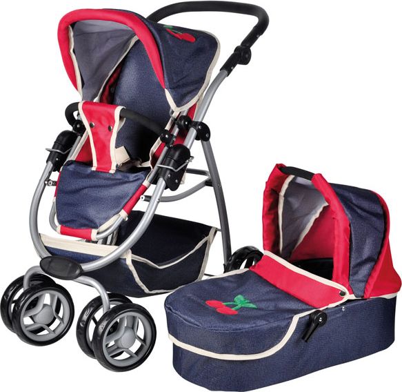 KNORRTOYS Kočárek pro panenky COCO 93 90793 56x27x82cm - obrázek 1