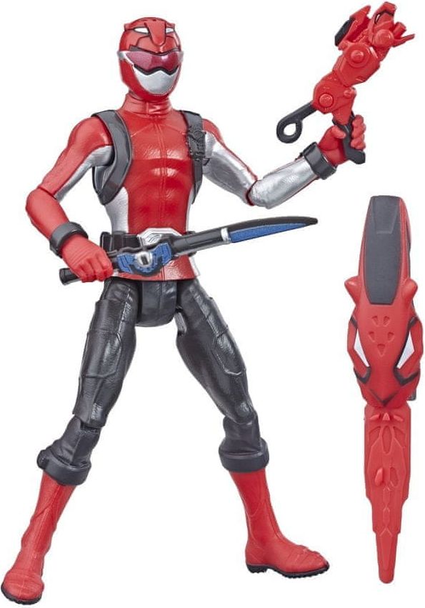 Hasbro Power Rangers Základní 15cm figurka Red Ranger - obrázek 1