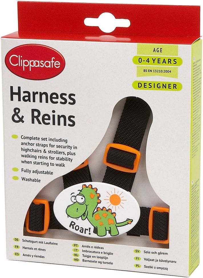 Clippasafe Vodítko pro dítě Dinosaur - obrázek 1