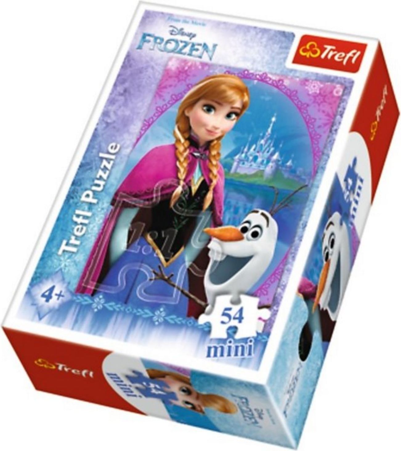 Trefl Puzzle Ledové Království Anna 54 dílků Karton 54 dílků - obrázek 1