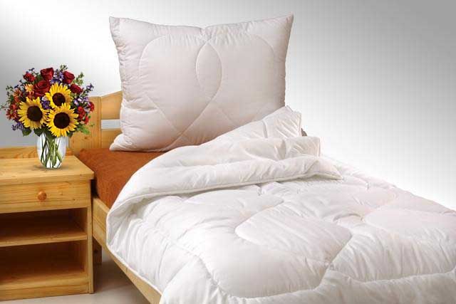 Kvalitex souprava celoroční Přikrývka a polštář luxus plus 140x200 cm, 70x90cm - obrázek 1