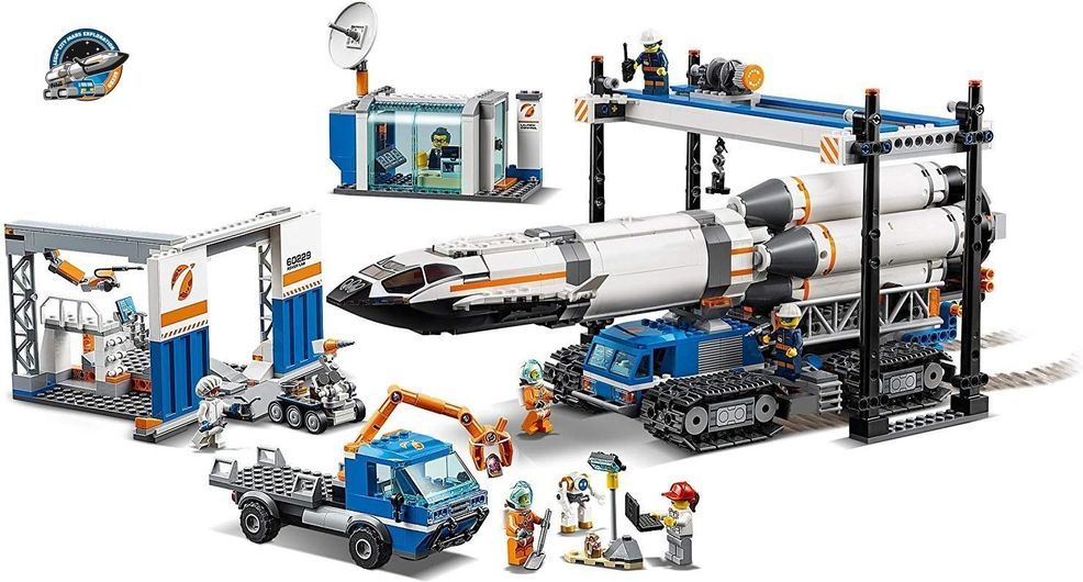 LEGO City 60229 Montáž a přeprava vesmírné rakety - obrázek 1