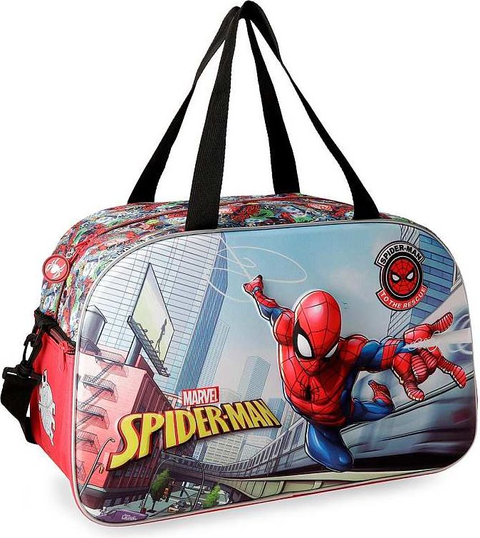 JOUMMABAGS Sportovní taška Spiderman Grafiti 45x28x21 cm - obrázek 1