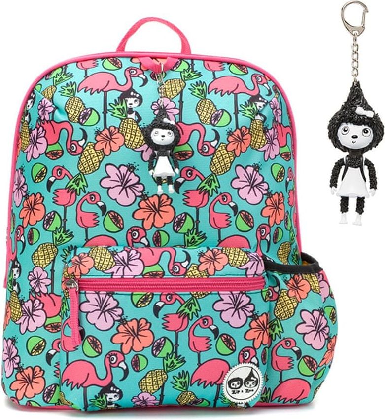 BABYMEL KIDS Flamingo dětský batoh 3+ - obrázek 1