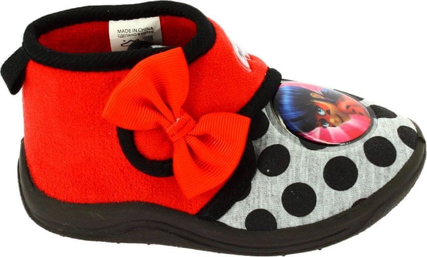 Disney by Arnetta dívčí bačkůrky Miraculous 23 červená - obrázek 1