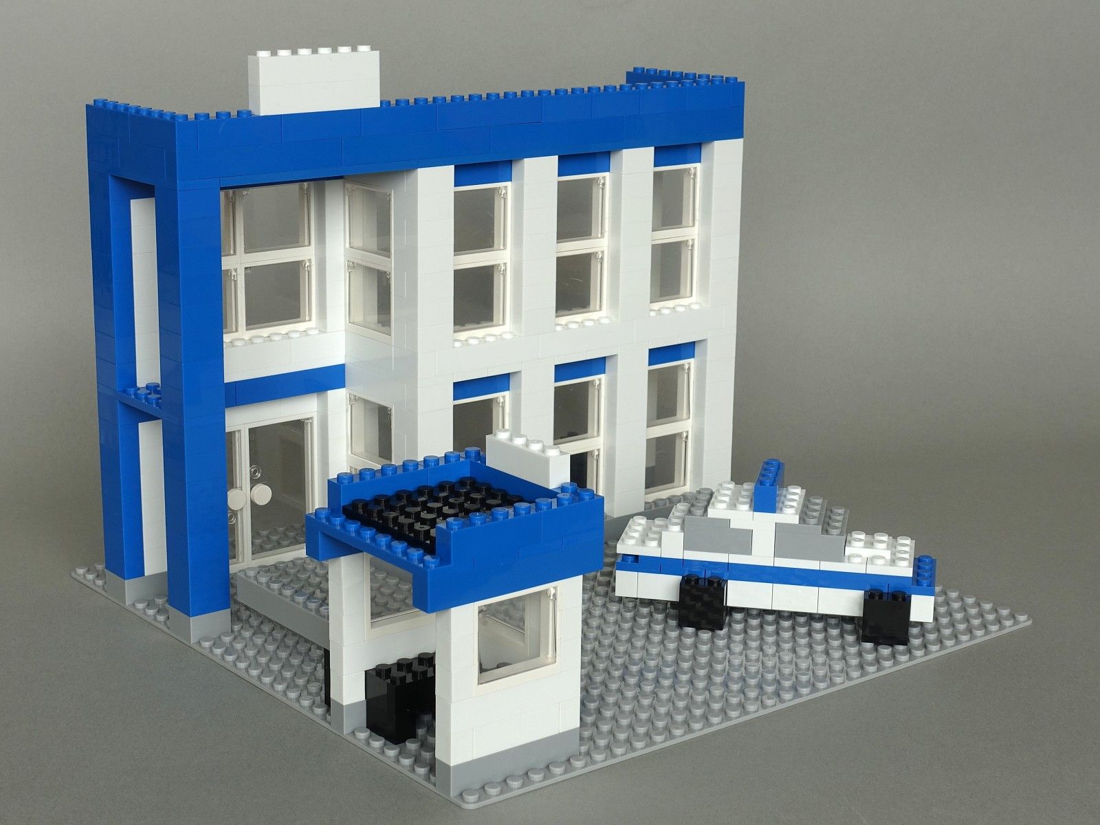 LW Toys Stavebnice pro děti - Policejní set 1000 ks (těžký) - obrázek 4