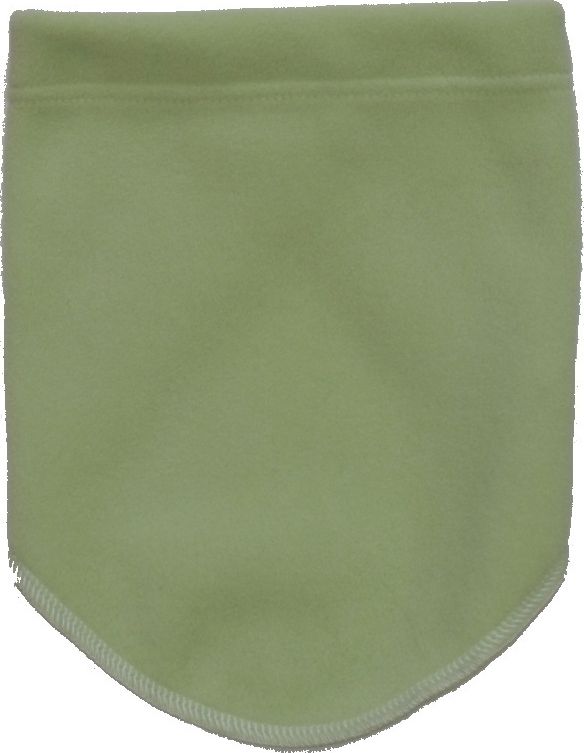 Kojenecký/dětský šátkošálek Dětský svět fleece, zelený - obrázek 1