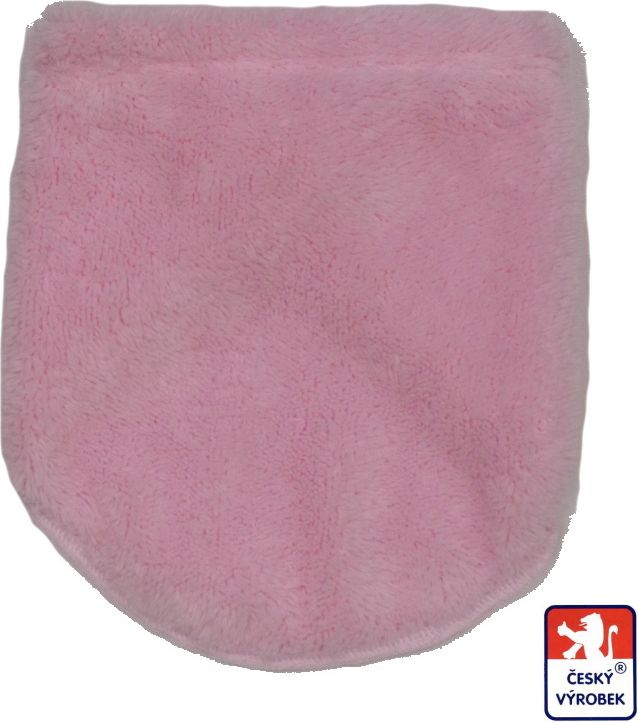 Kojenecký/dětský šátkošálek Dětský svět Lamový, světle růžový - obrázek 1