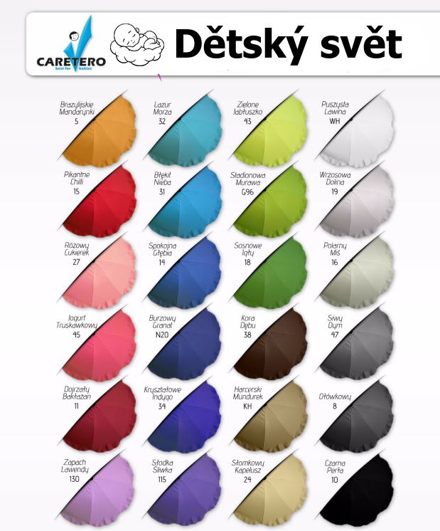 Slunečník na kočárek světle fialový - obrázek 5