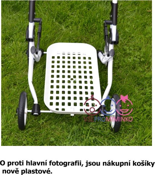 Kočárek Adbor Lily Červená vzor tečky - obrázek 4
