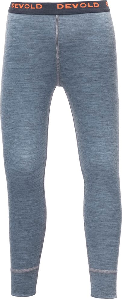 Devold chlapecké kalhoty Breeze Long Johns 128 šedá - obrázek 1