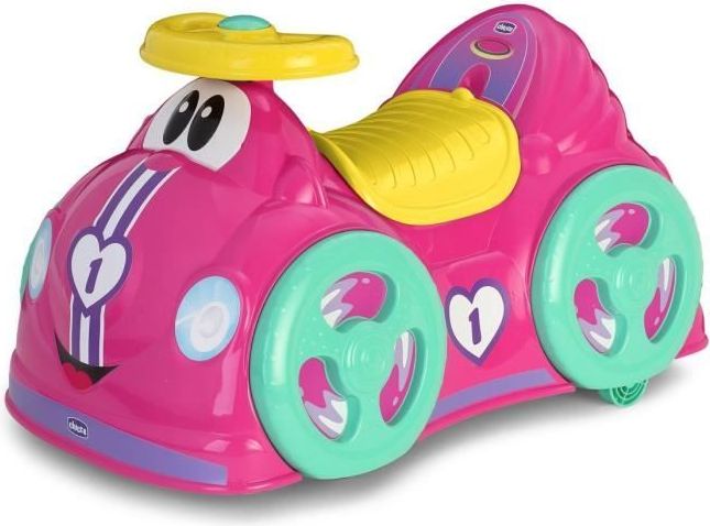 Chicco odrážedlo All around - růžová - obrázek 1