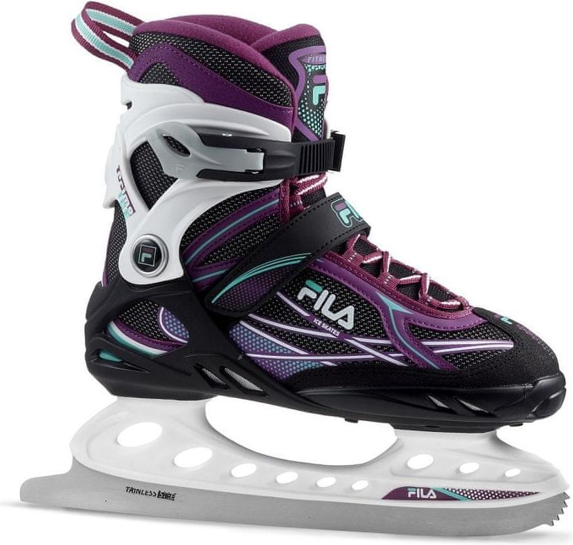 FILA Primo Ice Lady Black/Wht/Violet 40 - obrázek 1