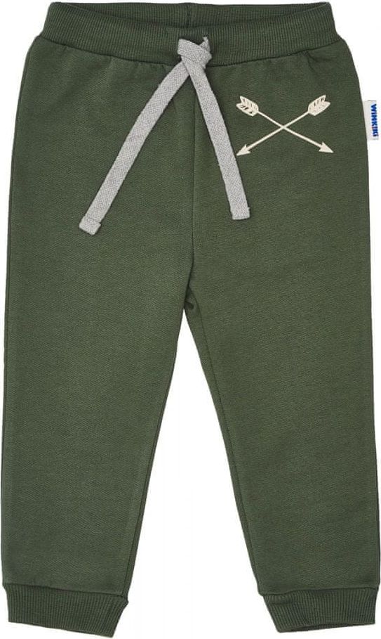 WINKIKI chlapecké tepláky 80 khaki - obrázek 1