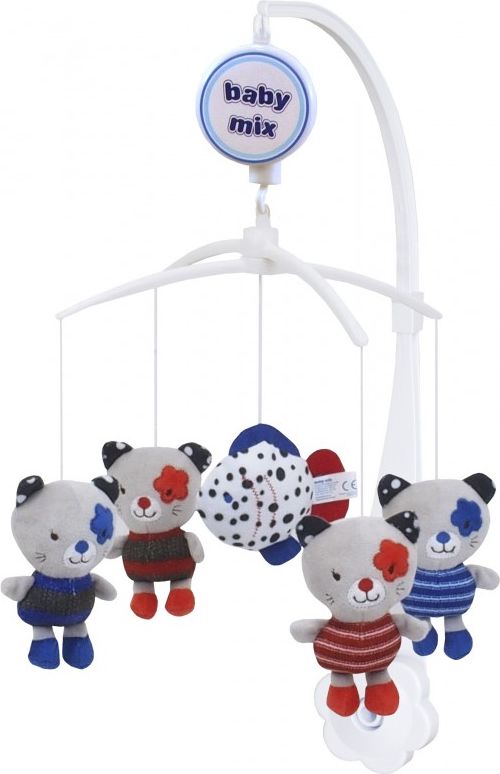 Kolotoč nad postýlku Baby Mix kočičky - obrázek 1