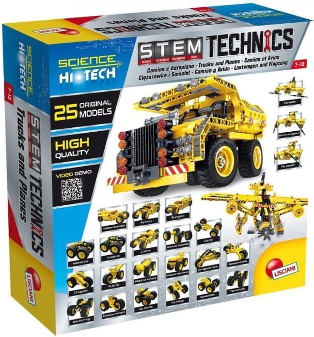 Lisciani stavební souprava Stem Technics / letadlo a kamion - obrázek 1