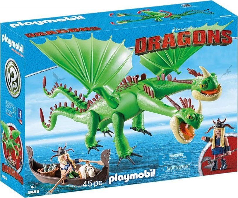 PLAYMOBIL Rafana a Ťafan s Krkounem a Plivounem 9458 - obrázek 1