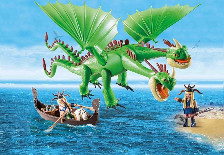 PLAYMOBIL Rafana a Ťafan s Krkounem a Plivounem 9458 - obrázek 2