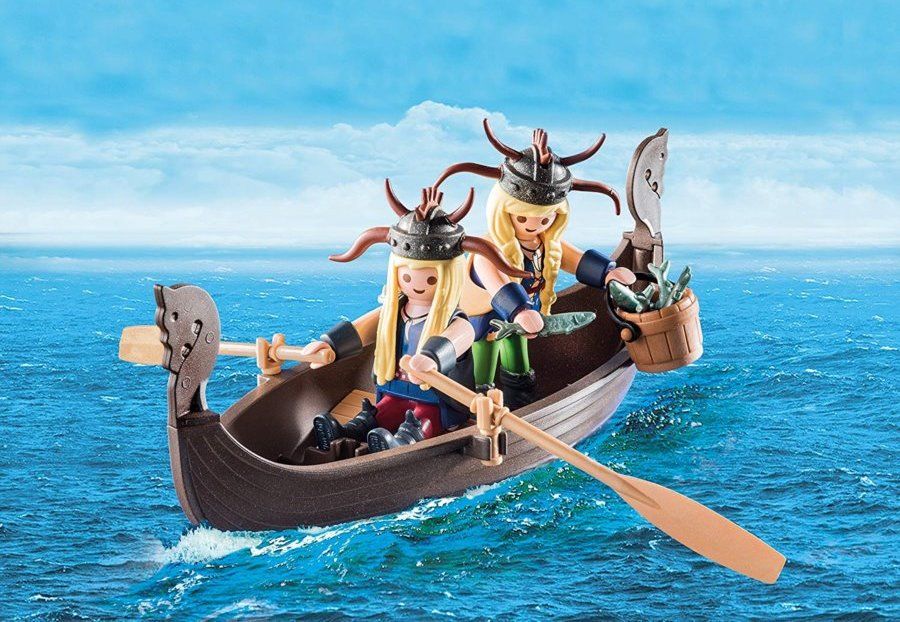 PLAYMOBIL Rafana a Ťafan s Krkounem a Plivounem 9458 - obrázek 3