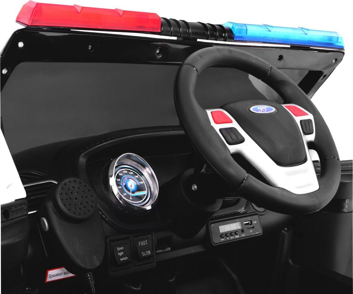 Elektrické autíčko policie USA, 2.4GHz - obrázek 5