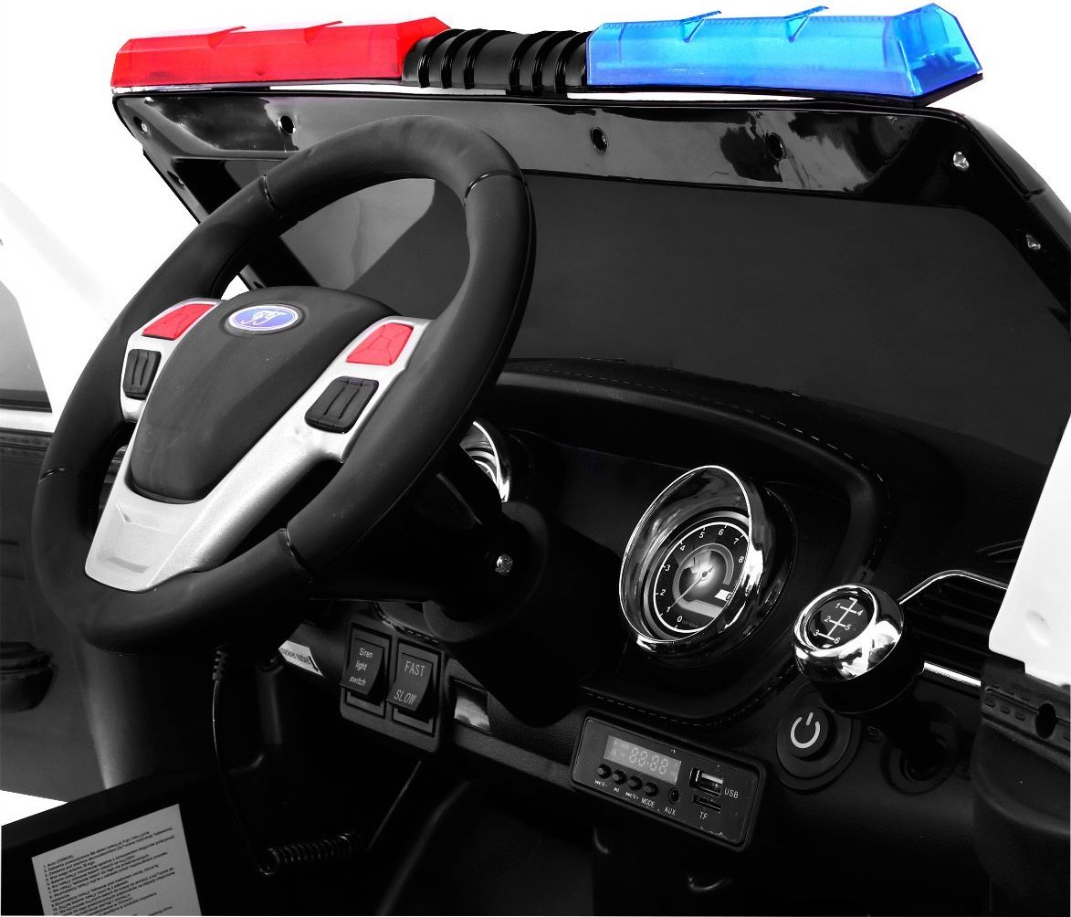 Elektrické autíčko policie USA, 2.4GHz - obrázek 6