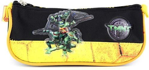 Target Školní penál TMNT, černo/žlutý s motivem želvy Ninja - obrázek 1