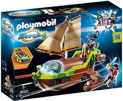 Playmobil Pirátský Chameleon s Ruby , Super 4, 50 dílků - obrázek 1