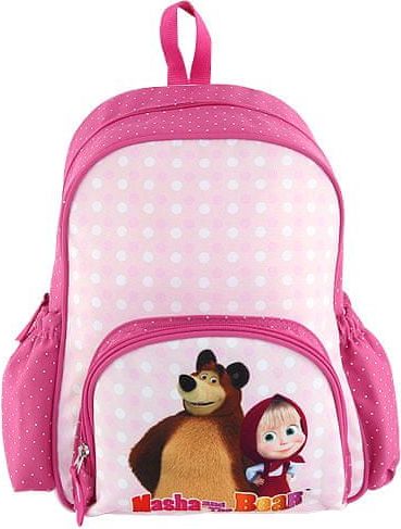 Target Batůžek , Masha and The Bear, růžová - obrázek 1