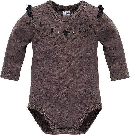 PINOKIO dívčí body Little Bird 62, šedá - obrázek 1