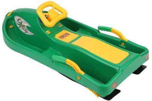 PLASTKON Boby řiditelné Snow Boat 93 x 44 x 35 cm Zelená - obrázek 1