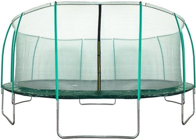 Aga Sport Fit Trampolína 500 cm Dark Green + vnitřní ochranná síť - obrázek 1